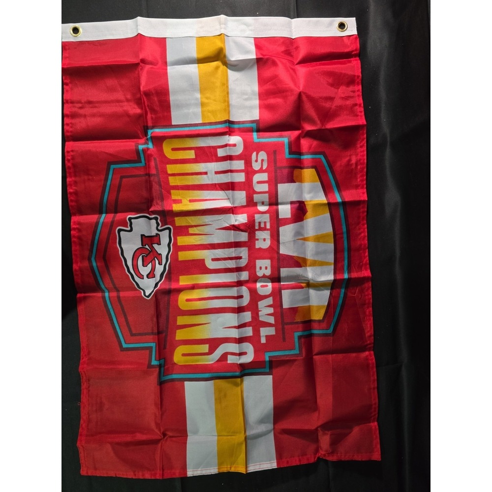 2023 Kansas City Chiefs Flag McDonald's Red Friday 20"x30" Super Bowl Series #10